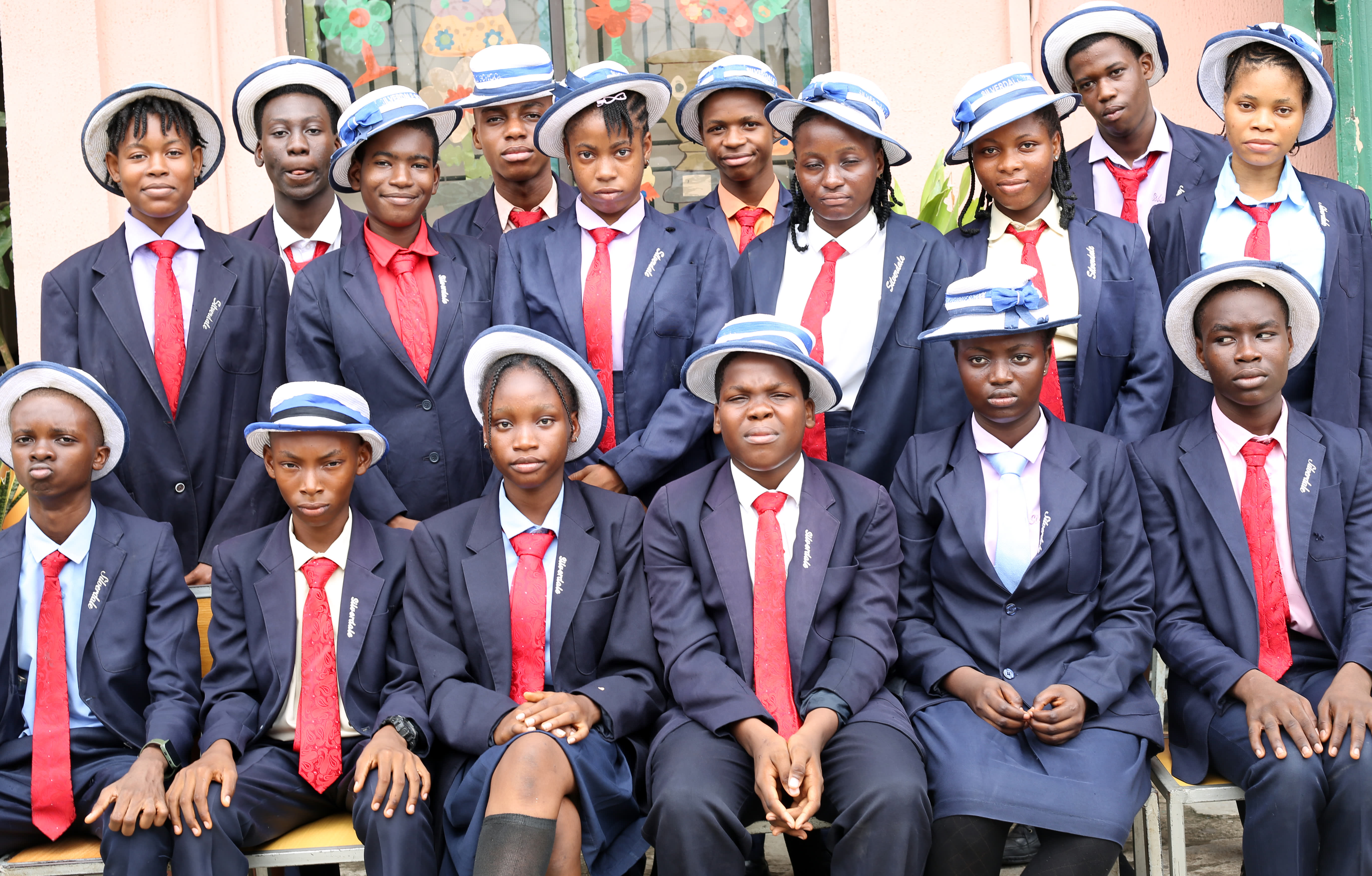 Silverdale Secondary Students Group Portrait